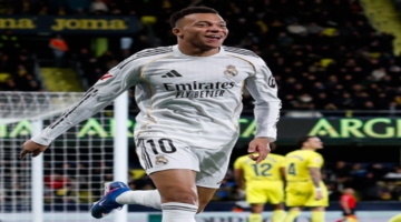 ثنائية مبابي تمنح ريال مدريد صدارة الدوري مؤقتًا بفوز على فياريال